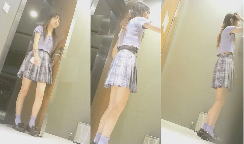 JK裙小妹迷离的小眼神喝大了❤️警惕性完全可以说没有