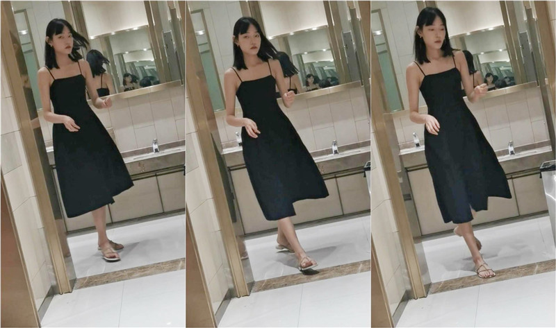购物中心女厕偷拍❤️吊带红唇美少妇的杂毛肥鲍鱼