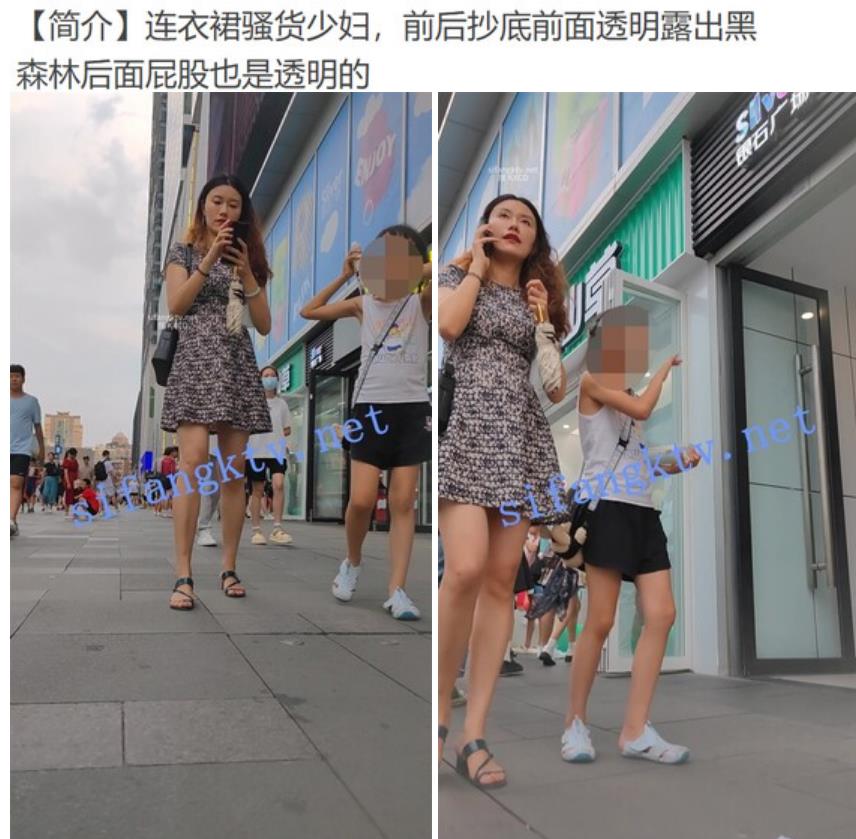大神商场门口偷拍❤️连衣裙骚货少妇裙底,前后抄底前面透明蕾丝露出黑森林