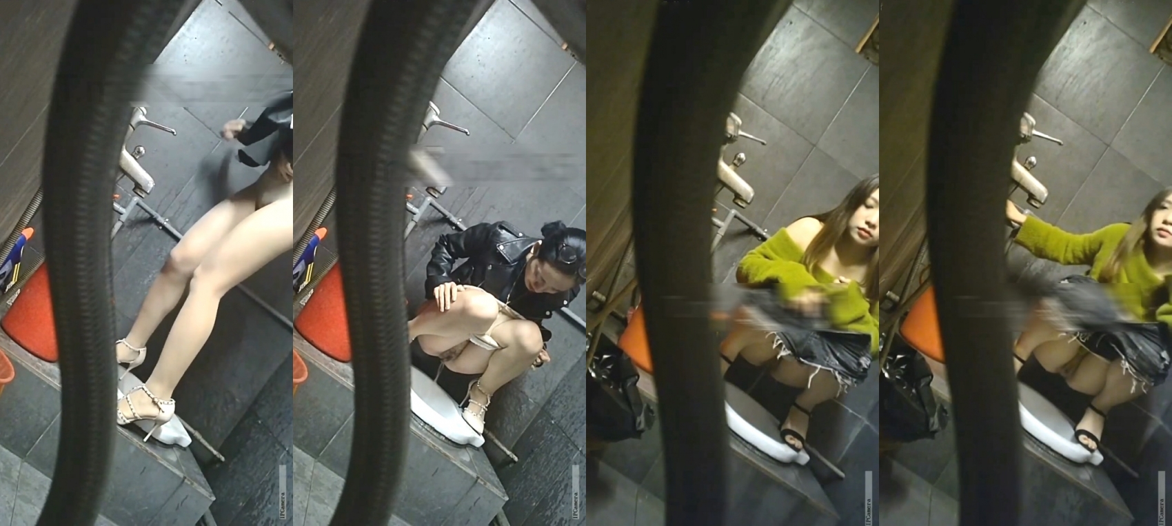 魔手⚫️外购正版CP!美女如云美容院偸拍超多漂亮小姐姐大小便,高台蹲坑逼脸同框,肉丝高跟皮衣潮妹尿完不擦使劲抖