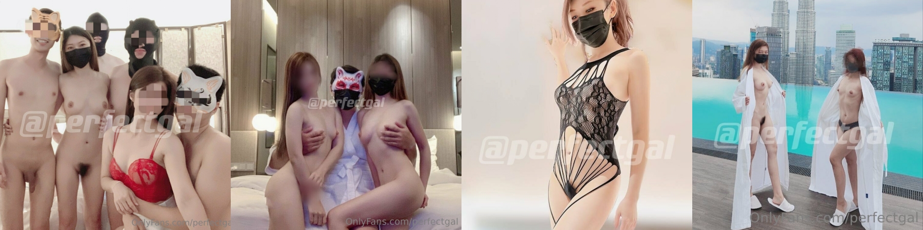 重磅高端局!OF顶级聚众换妻淫乱群交派对,极品反差淫妻【完美的女孩】全集,调教肛交多人混战,场面炸裂