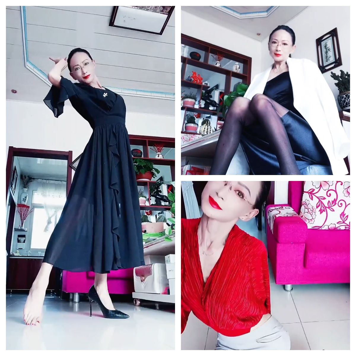 70后美妈妈 ·不惧时光优雅到老~❤️ 和儿子乱伦,心甘情愿当狗奴伺候妈妈,内射中出!