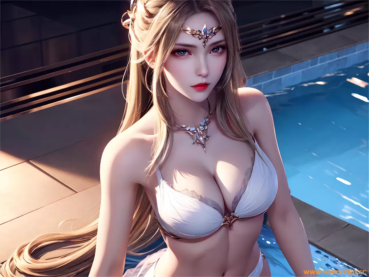 AI绘图 斗罗女神泳装 [308P 494 MB]