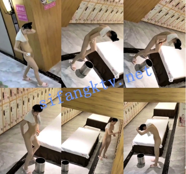 【 偷拍】大神躲在浴室通风管看美女更衣/美女喜欢扣屁眼