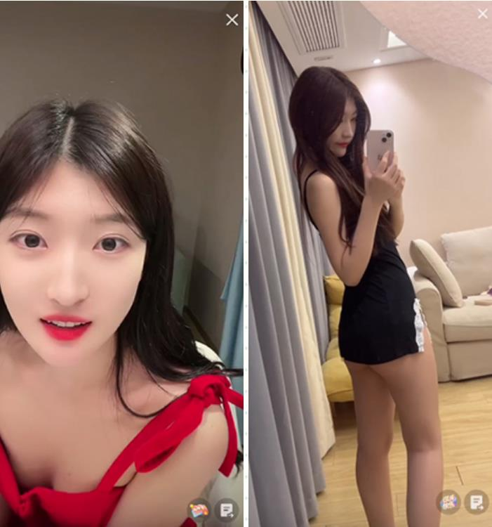重磅抖音快手❤️颜值美女主播【媛猴】超大尺度漏三点视频被网友流出没想到女神私底下那么的淫骚