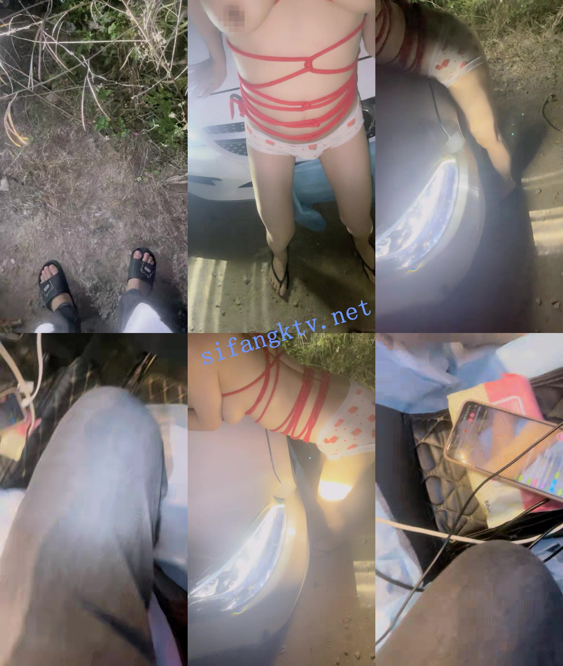 户外~户外~【爱插枪的女流氓】车内捆绑~零下马路裸奔