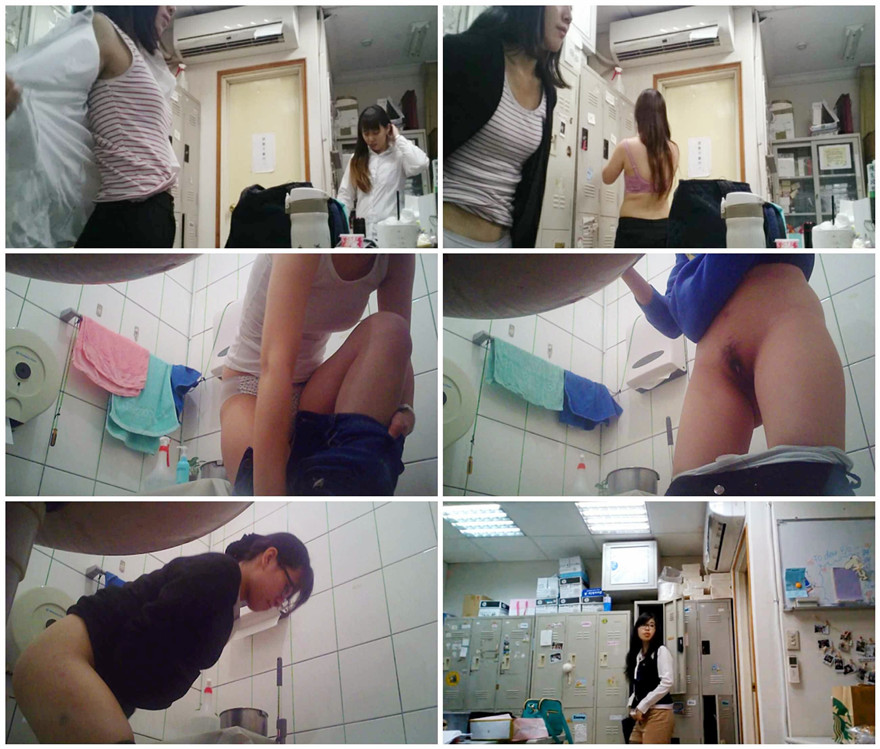TWTP620-公司偷拍女员工换衣服上厕所,看了奶子又看逼