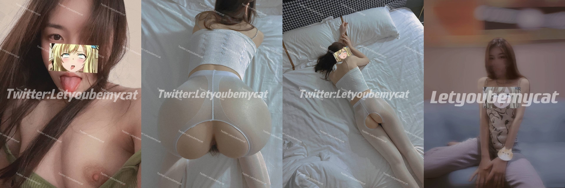 极品反差淫婊!推特火爆NTR顶级绿帽骚妻【做我的猫】高颜值猫系性奴,前后夹击3P调教