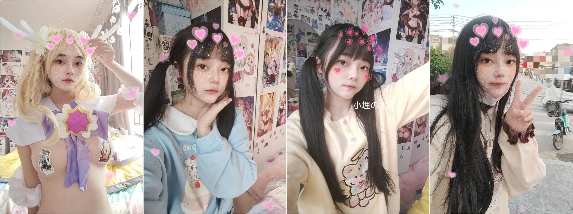 ♈小母狗萝莉♈Twitter萝莉〖小埋长不高〗可爱私拍,奶油肌肤挺乳粉穴 在外是老师同学眼中的乖乖女 在家是小母狗