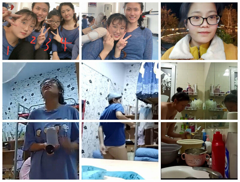 ✅无印精品✅妹子偷拍同宿舍的四位室友在宿舍裸体换衣洗澡上厕所,隐私全曝光 12V