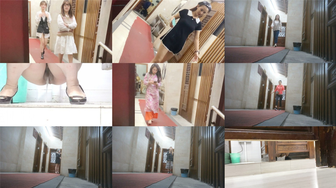 旅游小镇全景偷拍多位美女游客嘘嘘各种美鲍轮番呈现