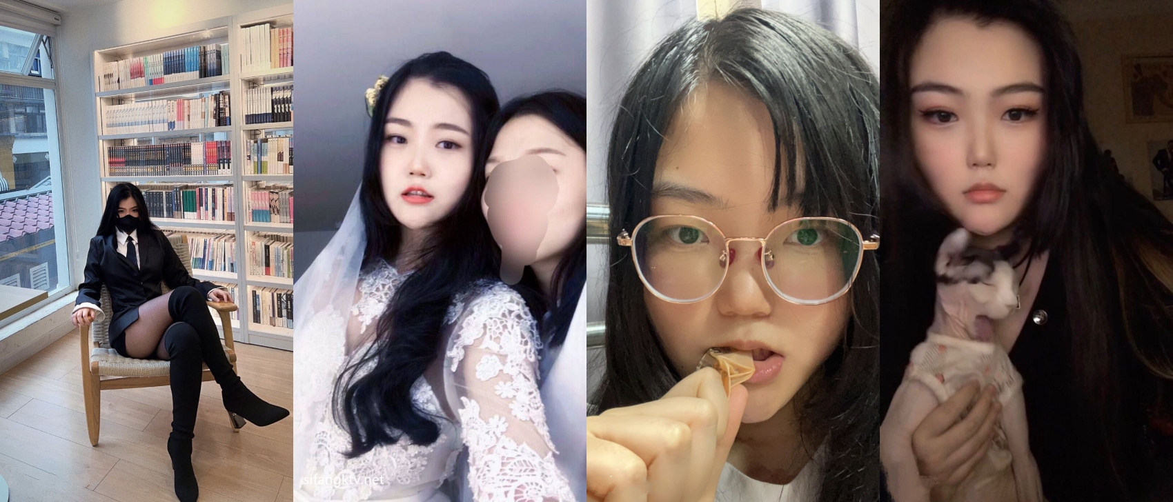 云盘精品泄密!济南眼镜反差婊【刘孟淑】不雅露脸自拍视图流出完整版,紫薇居家日常与小胖男友各种啪啪,叫声就骚的狠