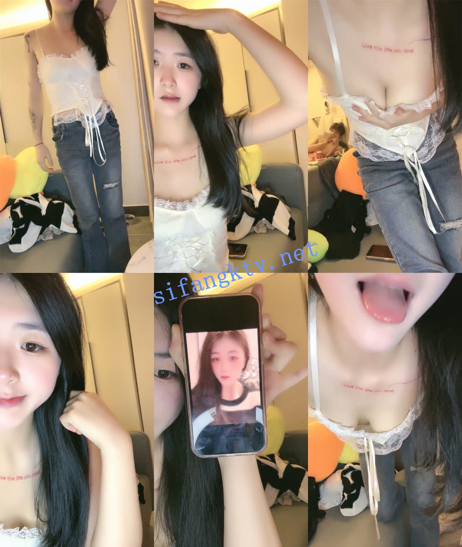 大二学生校外兼职~【成都丝丝】激情情侣秀~被无套爆操内射