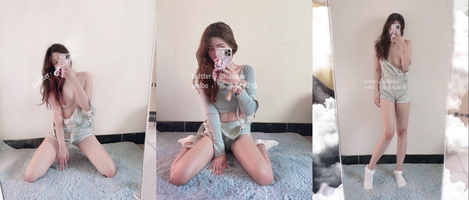 最新青春无敌!推特露脸可盐可甜极品女菩萨福利姬【姬苏妄】私拍合集,日常制服裸身淫荡展示紫薇,私处相当诱人