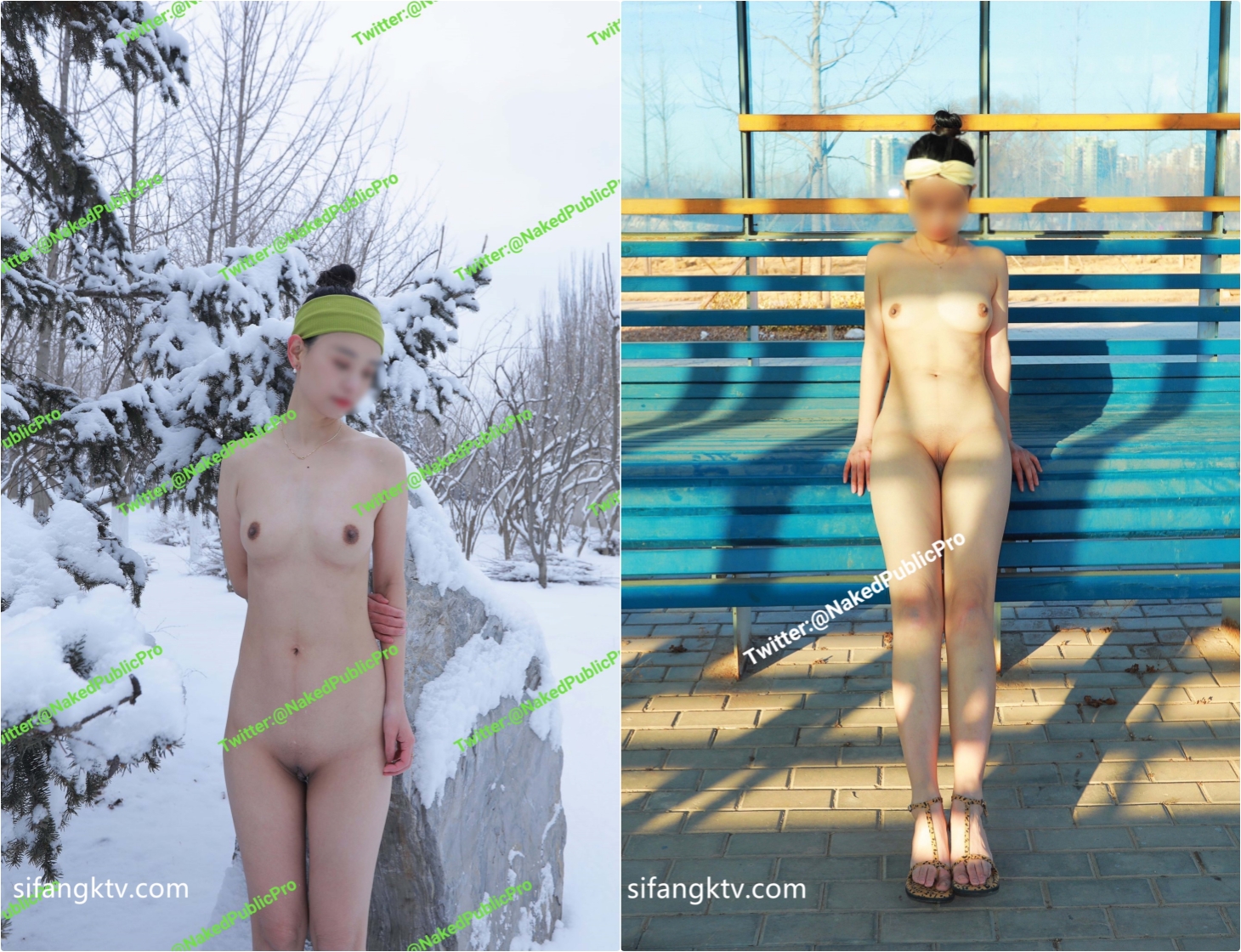 ✅女神露出挑战✅超刺激极品女神刺激户外雪地露出挑战 无毛粉逼勾引环卫大爷 极致反差 紧张刺激,顶级骚母狗
