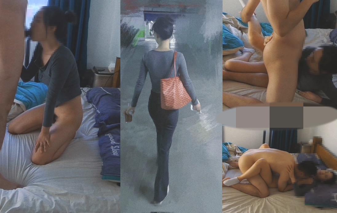人妻杀手PUA大神网撩征服苗条性感小少妇，半推半就扒光秒变小荡妇无套内射，手脚束缚调教足交后入